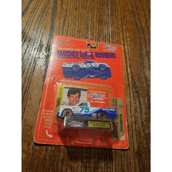 Vintage New NASCAR Racing Champions Super Truck Series Bill Sedgwick 78 NOS - Picture 1 of 2